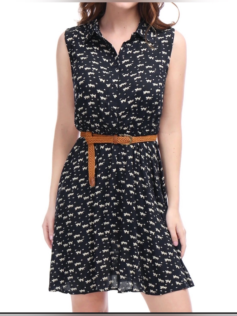 Women’s printed dress XL